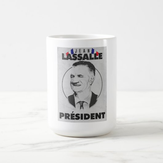 Mug Jean Lassalle Präsident Kaffeetasse (Mittel)