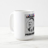 Mug Jean Lassalle Präsident Kaffeetasse (Vorderseite Links)