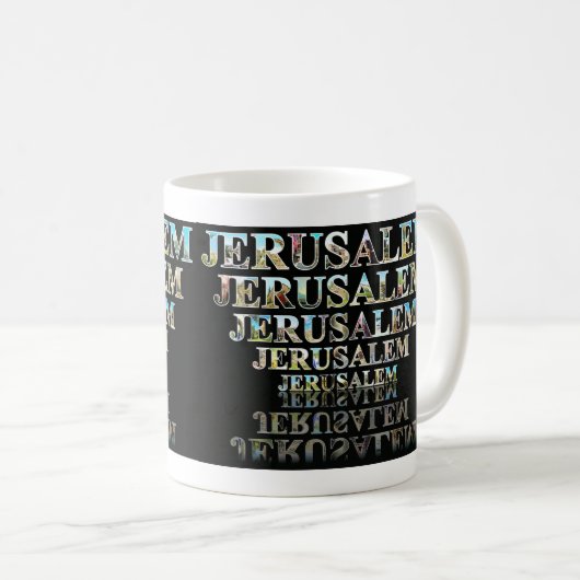 Mug jerusalem kaffeetasse (VorderseiteRechts)