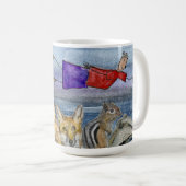 Mug: Joanna Flying Over Animals Kaffeetasse (VorderseiteRechts)