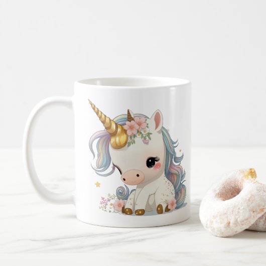 Mug Kaffeetasse (Mit Donut)