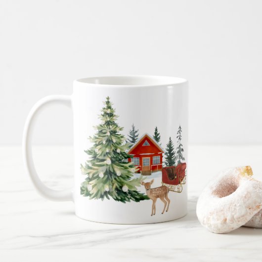 Mug Kaffeetasse (Mit Donut)