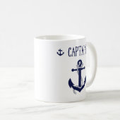 Mug Kapitäns Kaffeetasse (VorderseiteRechts)