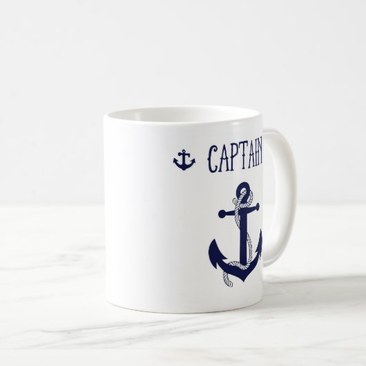 Mug Kapitäns Kaffeetasse (VorderseiteRechts)