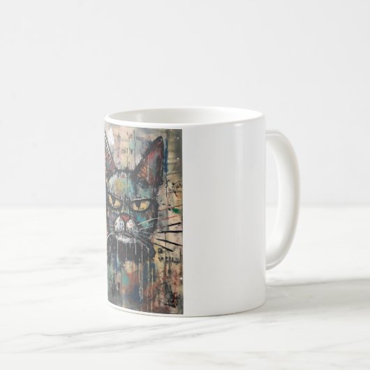 Mug-Katze Kaffeetasse (VorderseiteRechts)