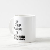Mug Keep calm i’m Breton Kaffeetasse (Vorderseite Links)
