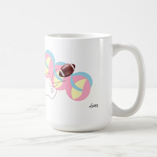 Mug   : Kick Off for a Coffee Break . Kaffeetasse (Rechts)