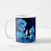 Mug Kind des blauen Mondes Kaffeetasse (Links)