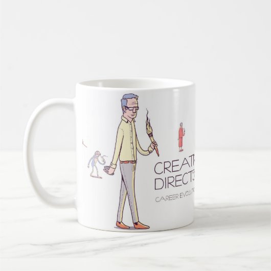Mug kreativen Direktors Kaffeetasse (Links)