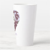 Mug Latte Cœur de Violettes Edition "MY LOVE" Milchtasse (Vorderseite)