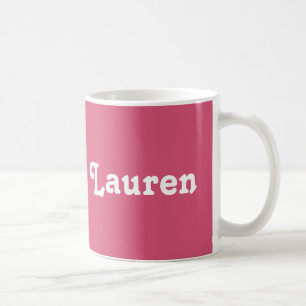 Mug Lauren Kaffeetasse