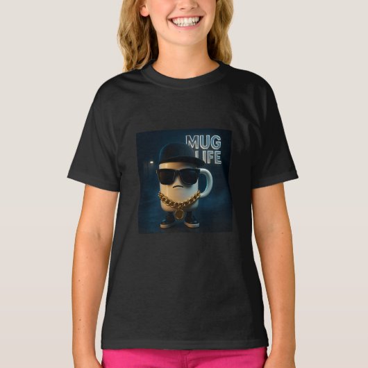 Mug Leben T-Shirt (Vorderseite)