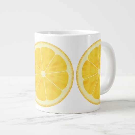 Mug - Lemon Tea Jumbo-Tasse (Vorderseite Rechts)
