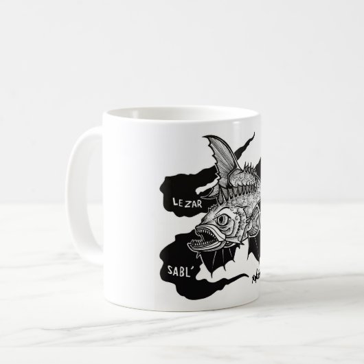 Mug "Lezar la Sabl" Kaffeetasse (Vorderseite Links)
