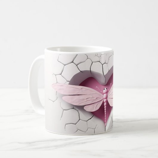 Mug Libellen Reihe 1-15 Kaffeetasse (Vorderseite Links)