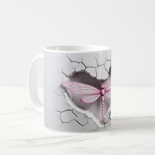 Mug Libellen Reihe 1-2 Kaffeetasse (Vorderseite Links)