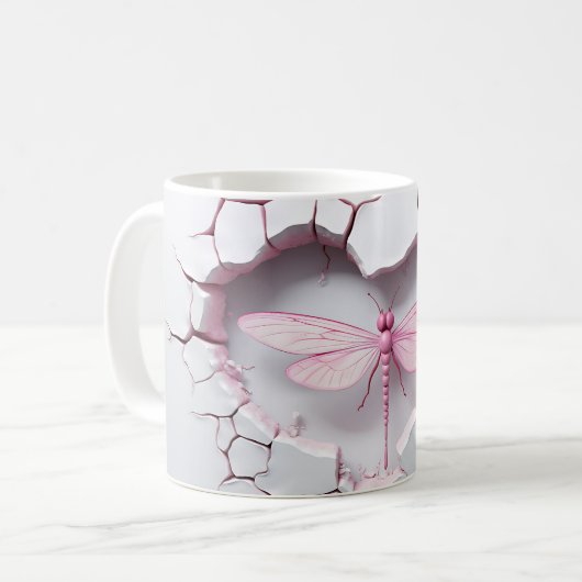 Mug Libellen Reihe 1-9 Kaffeetasse (Vorderseite Links)