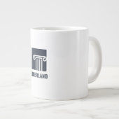 Mug liberland  Jumbo-Tasse (Vorderseite Rechts)