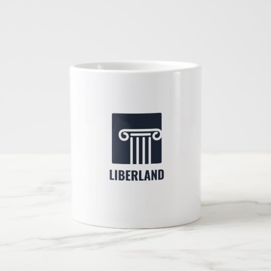 Mug liberland  Jumbo-Tasse (Vorderseite)