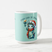 Mug Liberty Lights Up Christmas! 🎄 Kaffeetasse (VorderseiteRechts)