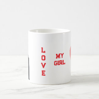 Mug Liebe Mädchen Kaffeetasse