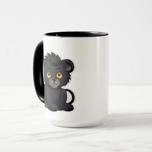 Mug Lion Tasse (Vorderseite Links)