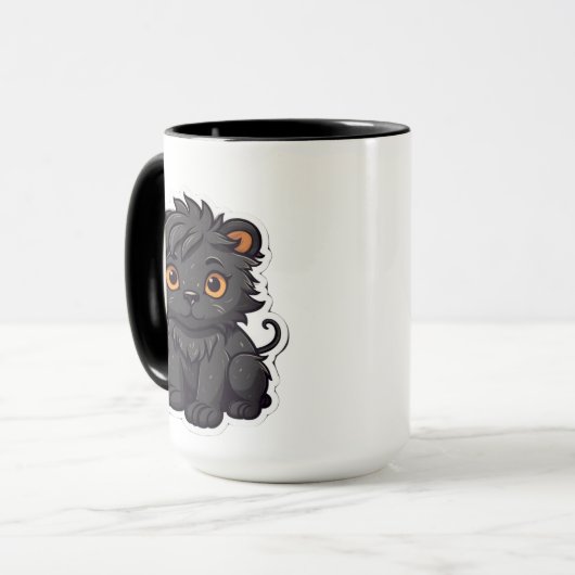 Mug Lion Tasse (Vorderseite Links)