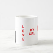 Mug love girl kaffeetasse (Mittel)