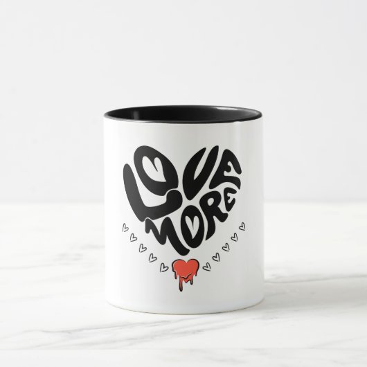 Mug love more tasse (Zentrum)