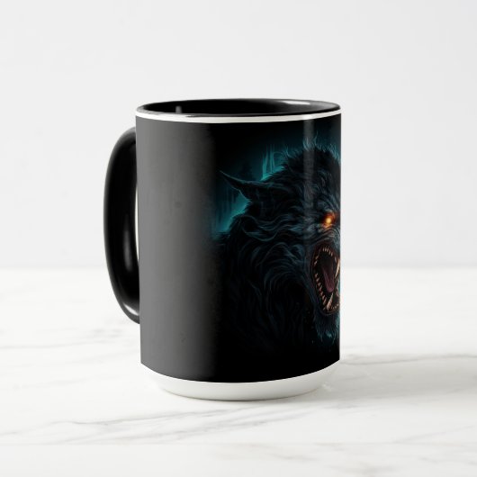Mug Lunar Glow in a Werewolf Cup Tasse (Vorderseite Links)