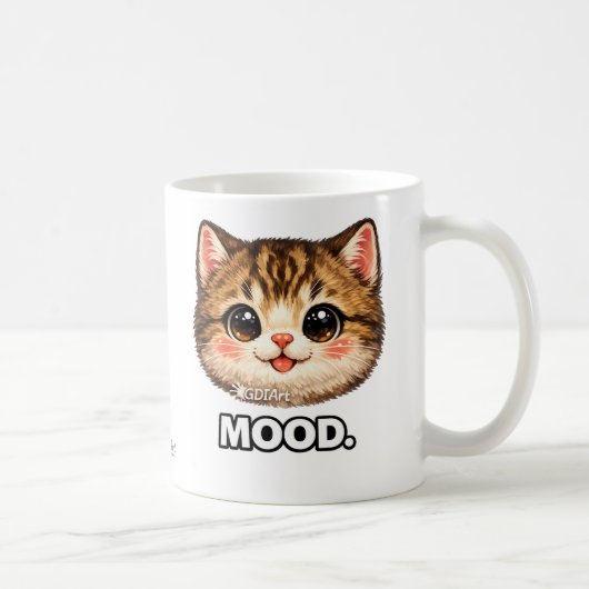 MUG - Mach dir keine Sorgen, sei glücklich! Kaffeetasse (Rechts)
