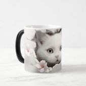 Mug Magic 3D cat Verwandlungstasse (Vorderseite Links)