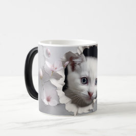 Mug Magic 3D cat Verwandlungstasse