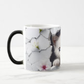 Mug Magic 3D cat Verwandlungstasse (Links)