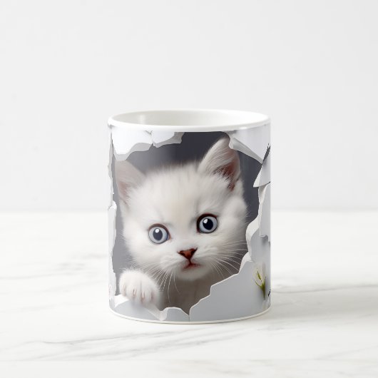 Mug Magic 3D cat Verwandlungstasse (Mittel)