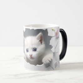 Mug Magic 3D cat Verwandlungstasse