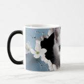 Mug Magic 3D cat Verwandlungstasse (Links)