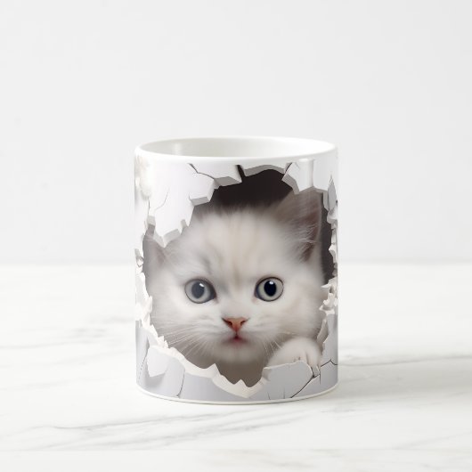 Mug Magic 3D cat Verwandlungstasse (Mittel)