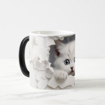 Mug Magic 3D cat