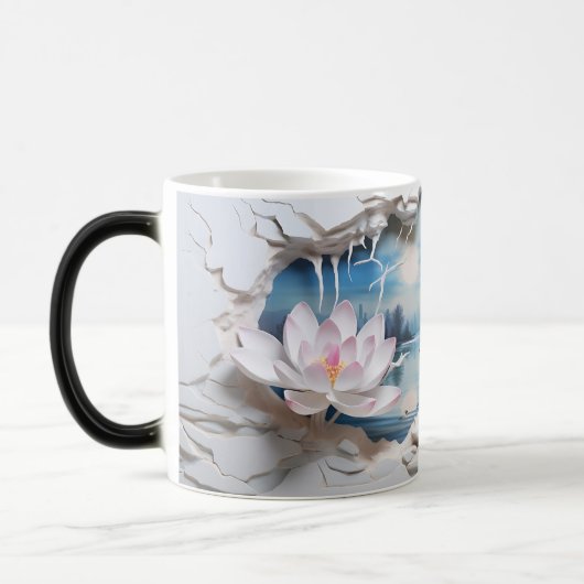 Mug Magic 3D Landscape Verwandlungstasse (Links)