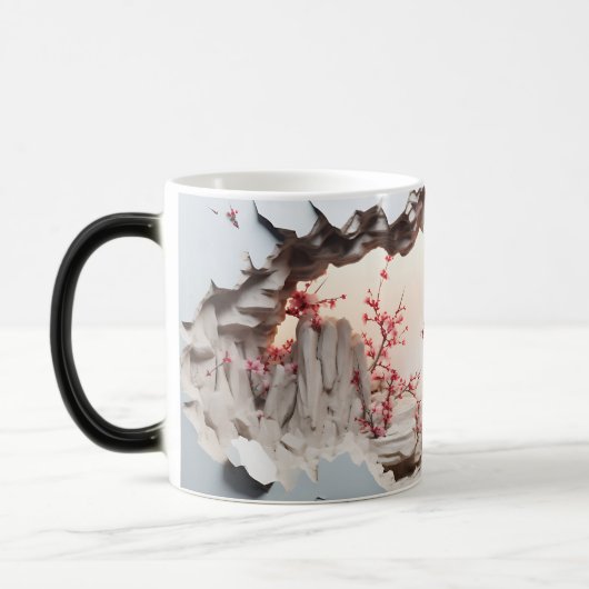 Mug Magic 3D Landscape Verwandlungstasse (Links)