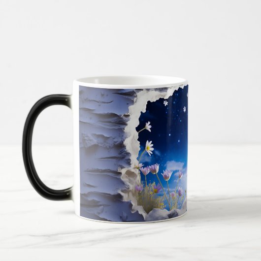Mug Magic 3D Landscape Verwandlungstasse (Links)