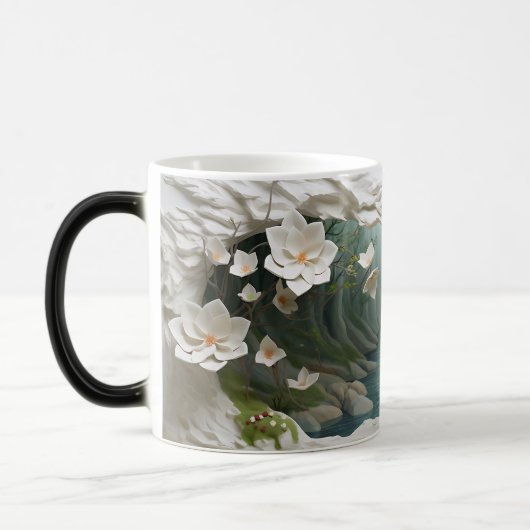 Mug Magic 3D Landscape Verwandlungstasse (Links)