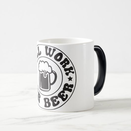 Mug Magic Beer Verwandlungstasse (VorderseiteRechts)
