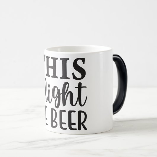 Mug Magic Beer Verwandlungstasse (VorderseiteRechts)