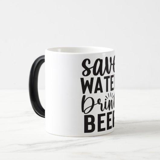 Mug Magic Beer Verwandlungstasse (Vorderseite Links)