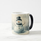 Mug Magic Festive Vintage Verwandlungstasse (VorderseiteRechts)