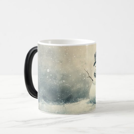 Mug Magic Festive Vintage Verwandlungstasse (Vorderseite Links)
