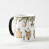 Mug Magic Festive Vintage Verwandlungstasse (Vorderseite Links)