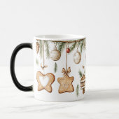 Mug Magic Festive Vintage Verwandlungstasse (Links)